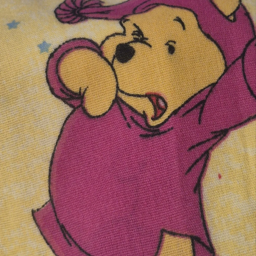 Vintage DISNEY Winnie The Pooh Valance Curtain